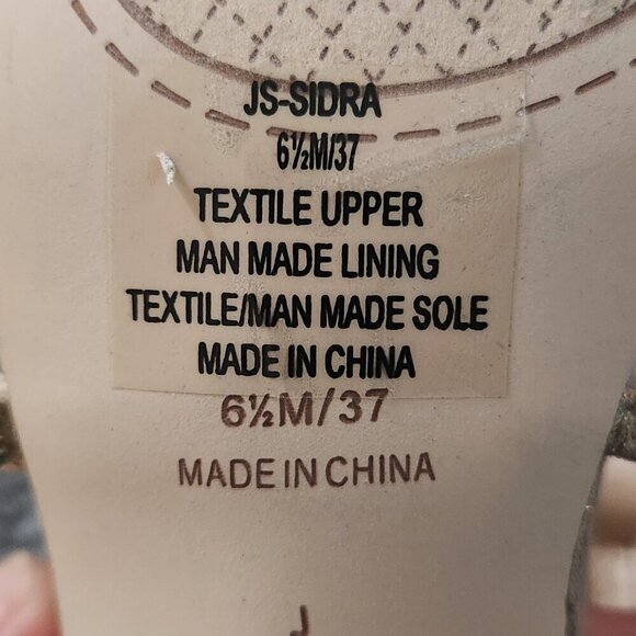 New JESSICA SIMPSON Sidra Strappy Sandal in Champagne. Size: various - Picture 10 of 10